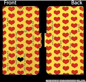 手帳型スマホケース（イエローハート ver.） Amazon.co.jp: XJAPAN hide イエローハート手帳型